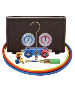 Mastercool Aluminum manifold 134A gauge set w/ 60" hoses