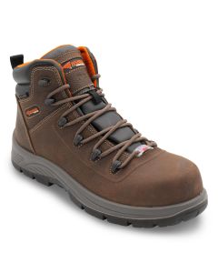 FSIA8200-9D image(1) - Avenger Work Boots Framer MAX Mid - Men's - CT|EH|PR|WP|SR|SF - Brown - Size: 9 - D - (Regular)