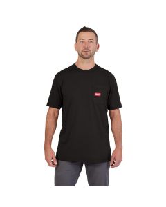 MLW605B-2X image(3) - Milwaukee Tool GRIDIRON Pocket T-Shirt - Short Sleeve Black 2X