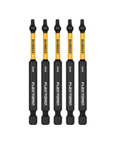 DWTDWAF3SQ2IR5 image(1) - DEWALT 3.5In Square #2 Flextorq 5Pk