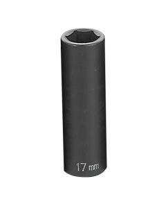 GRE2017MD image(0) - Grey Pneumatic 1/2" Drive x 17mm Deep Socket