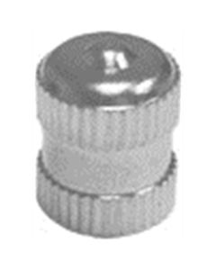 Tire Mechanic's Resource 100-pk of Long Metal Dome Tire Valve Cap with Seal