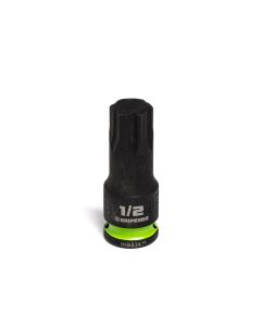 GETIHBS34 image(0) - Grip Edge Tools 1/2" 3/8" Dr short Impact RPT Hex bit socket