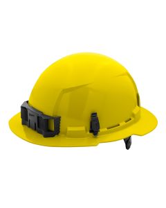 MLW48-73-1123 image(1) - Milwaukee Tool BOLT Yellow Full Brim Hard Hat w/6pt Ratcheting Suspension (USA) - Type 1, Class E