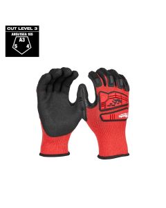 MLW48-73-8131 image(0) - Milwaukee Tool Impact Cut Level 3 Nitrile Dipped Gloves - Medium