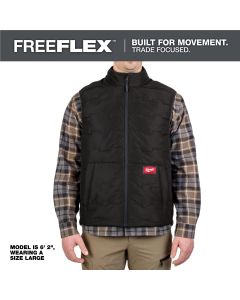 MLWM350B-XL image(1) - Milwaukee Tool FREEFLEX Lightweight Insulated Vest Black XL