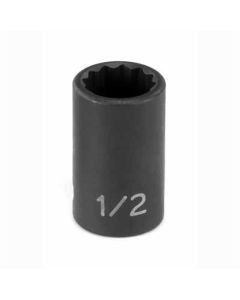 GRE1121M image(1) - Grey Pneumatic 3/8" Drive x 21mm 12 Point Standard Socket