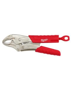 MLW48-22-3407 image(1) - Milwaukee Tool 7" Locking Pliers Curved Jaw w/ Durable Grip