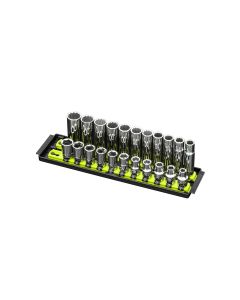 ERN8469HV image(2) - Ernst Mfg. 2 Rail Twist Lock Socket Boss 13", HI-VIZ - 1/2"