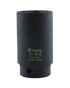 KTI33240 image(1) - K Tool International SOC 1-1/4 1/2D IMP 6PT DP