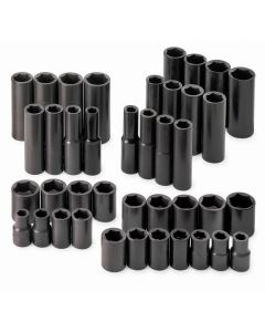 S K Hand Tools Socket Set Imp 3/8Dr 40 Pc. 6Pt