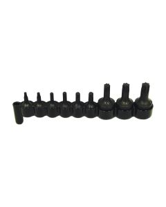 LIS26550 image(1) - Lisle SOCKET TORX SET 9 PC 1/4 & 3/8IN. DRIVES