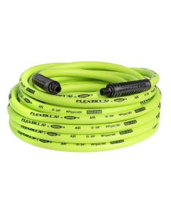 LEGHFZ3850YW2 image(1) - Legacy Manufacturing Flexzilla Air Hose, 3/8" x 50', 1/4" MNPT Fittings
