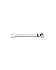GearWrench 3/4 Inch 90-Tooth 12 Point Flex Head Ratcheting Combination Wrench