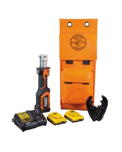 KLEBAT207T23 image(0) - Klein Tools Battery-Operated Crimper, O+ Die Head, 2 Ah