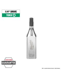 Milwaukee Tool 1/4" Drive T20 TORX Bit Socket