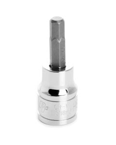 WLMW38896 image(0) - Wilmar Corp. / Performance Tool 3/8" Drive 6mm Hex Bit Socket
