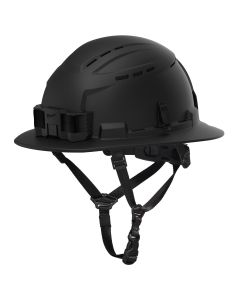 MLW48-73-1660 image(2) - Milwaukee Tool BOLT Black Full Brim Vented Safety Helmet &hyphen; Type 2, Class C