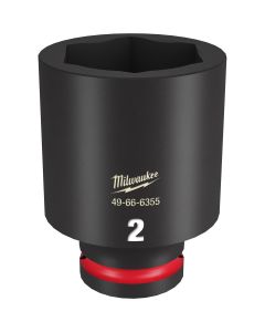 MLW49-66-6355 image(1) - Milwaukee Tool SHOCKWAVE Impact Duty  3/4"Drive 2" Deep 6 Point Socket