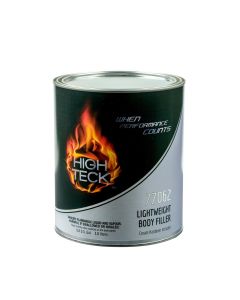 High Teck Products 77062-1 Lightweight Body Filler, 0.8 gal, Gray, Paste, 1.46 lb/gal VOC