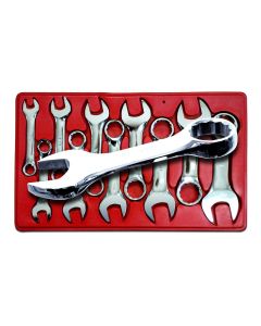 V8T710 image(1) - V-8 Tools WRE SET STUBBY 7/16 - 1 10PC