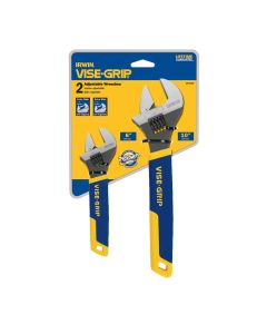 Vise Grip 2PC ADJUSTABLE WRENCH SET 6" & 10"