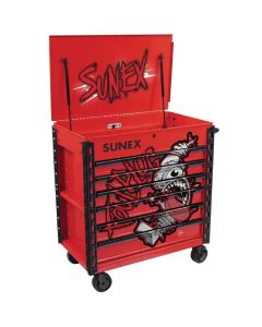 SUN8056FDRFOULPLUG image(0) - SUNEX Tony Squindo FOUL PLUG Premium Full Drawer Service Cart