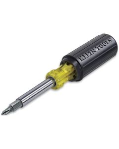 KLE32500HD image(0) - Klein Tools Impact Rated Multi-Bit Screwdriver / Nut Driver, 11-in-1