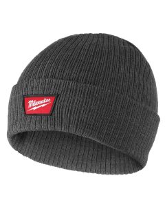 MLWM750G image(0) - Milwaukee Tool Rib-Knit Cuffed Beanie - Grey