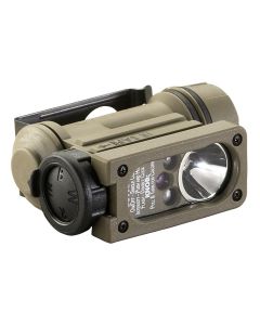 Streamlight Sidewinder Compact III Military Model - White, Red, Blue, IR LEDs - Includes (1) "AA" Alkaline Battery and (1) CR123A Lithium Battery - Box - Coyote