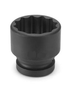 GRE62100M image(0) - Grey Pneumatic 1-1/2" Drive x 100mm Standard - 12 Point Socket