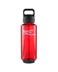 Milwaukee Tool PACKOUT 48oz Bottle with Chug Lid - Red