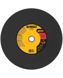 DEWALT Metal Port Saw Cut-Off Wheel, 14-Inch X 1/8-Inch X 1-Inch