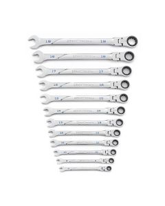 KDT86229 image(2) - GearWrench 12 Piece 120XP Universal Spline XL Flex Head Ratcheting Combination Metric Wrench Set