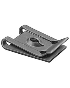 AUVECO 9880 Spring-Type U-Nut, #8 Screw, Phosphate