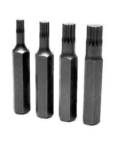 Wilmar Corp. / Performance Tool 4 Piece Metric Triple Square Bit Set