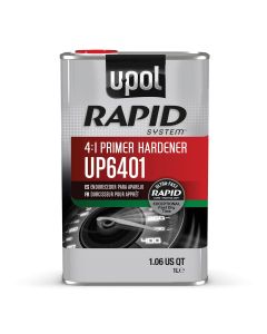 UPO6401 image(0) - U Pol Products RAPID SYSTEM UP6401 Primer Hardener, 1 L Tin, Clear, Liquid