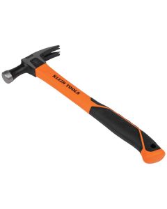 KLEH80718 image(0) - Klein Tools Straight-Claw Hammer, 18-Ounce, 15-Inch