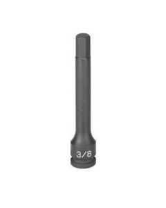 GRE19164F image(0) - Grey Pneumatic 3/8" Drive x 1/2" Hex Driver 4" Length