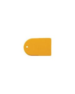 Coster G.L. Ent. 1203 Junior Autobody Spreader, 4 in L x 2-1/2 in W, Straight Edge, Plastic, Yellow