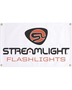 STL99091 image(0) - Streamlight Banner 31.5 x 19" Vinyl - White