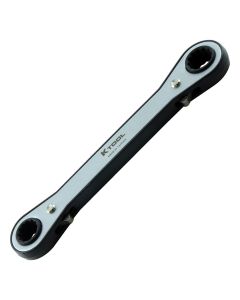 K Tool International Wrench 5/16 Inch (12 Point) x 1/4 Inch (6 Point) Ratcheting