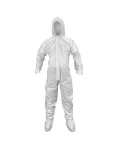 SAS6973 image(0) - SAS Safety SMS Breathable Hooded/Booted Coverall - Large