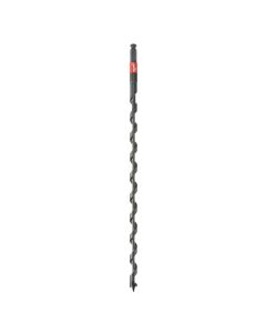 MLW48-13-6700 image(2) - Milwaukee Tool 3/8" x 18" Shockwave Lineman's Impact Auger Bit