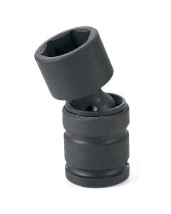 GRE3048U image(1) - Grey Pneumatic 3/4" Drive x 1-1/2" Universal Socket - Black