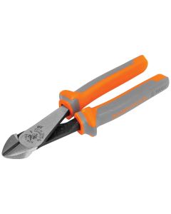 Klein Tools Diagonal Cutting Pliers, Insulated, High Leverage, 8-Inch