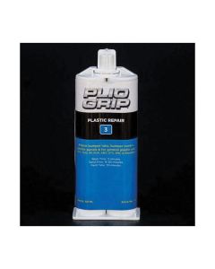 PLIO-GRIP Plastic Repair 3 8001 Plastic Repair, 220 mL Cartridge, Beige (Part A), Black (Part B)