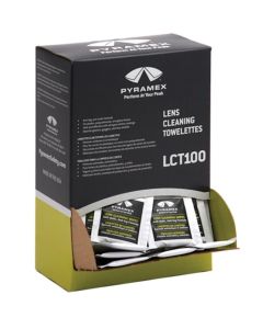 PYRLCT100 image(1) - Pyramex Anti-fog Wipes - 100 Individually Packaged
