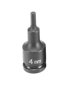Grey Pneumatic SOC 4MM 3/8D IMP HEX MALE