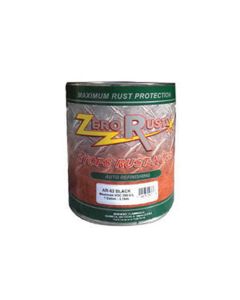Zero-Rust AR-62GA-CA High Solid Rust and Corrosion Control Coating, 1 gal Can, Black